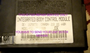 1999 2000 tahoe Yukon denali Cadillac BODY CONTROL MODULE BCM REPAIR escalade - Picture 1 of 1