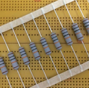 100k Ohm 1% 2W Metal Oxide Film Resistor Flame Proof Yageo FMF Multi Qty - Picture 1 of 1