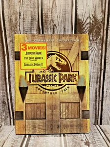 Jurassic Park Adventure Pack (DVD, 2005, 3-Disc Set) Used. (X) - Picture 1 of 4