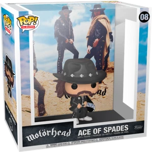 Motorhead - Ace of Spades Pop Albums Vinyl Figure + Comes In Funko Hard Stack - Picture 1 of 3