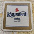 Top Bierdeckel_Bierfilz - KARLSBRU HOMBURG, Karlsberg Brauerei 👍😁B3