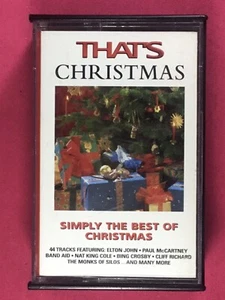 That's Christmas simply the best 1995 UK Cassette McCartney Slade Glitter - Picture 1 of 3