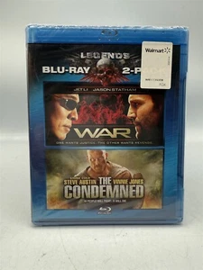 NEW SEALED BLU-RAY LEGENDS 2-PACK WAR / THE CONDEMNED - Imagen 1 de 2