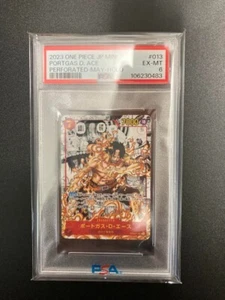 PSA 6 Portgas D Ace OP02-013 SR Comic Parallel Manga Alt Art ONE PIECE Japanese - Picture 1 of 6