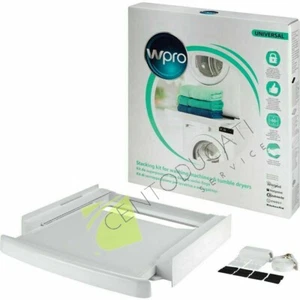 Kit di sovrapposizione per lavatrice e asciugatrice Wpro 484000008436 SKS101 - Foto 1 di 9