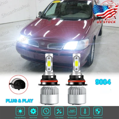 Комплект передних светодиодных ламп для фар OLDSMOBILE SILHOUETTE 1997-2004 6000K 2X 9004 - Изображение 1 из 4