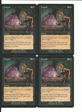 MTG: DESPOIL Prophecy COMMON; played, Excellent condition x4