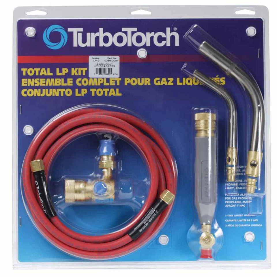 TurboTorch 0386-0007 LP-2 Standard Propane MAPP Kit - Image 1 of 1