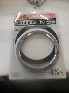 Everbilt Kitchen Sink Strainer Nut and Washer 4 3/8 Inches(V2) - Picture 1 of 1