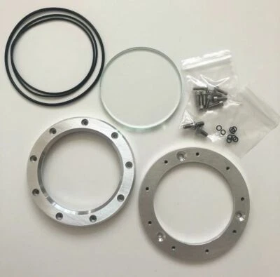 Yamaha RZ350 and Banshee Clutch Cover Window - Silver  - Image 1 of 4