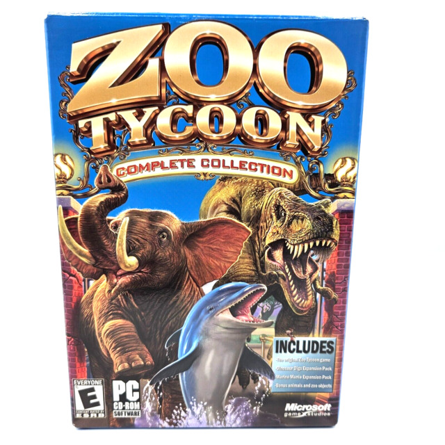 Zoo Tycoon Complete Collection - PC Parque das Nações • OLX Portugal