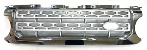 MIT CHROMED FRONT & SILVER MESH FOR LAND ROVER L319 DISCOVERY 4 2010-2013 - Bild 1 von 5