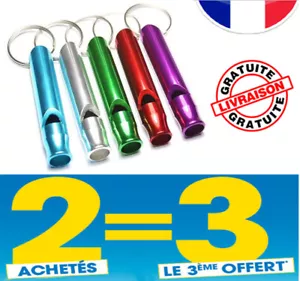 SIFFLET POUR CHIEN ANIMAUX DRESSAGE EDUCATION RAPPEL ENTRAINEMENT NEUF - Imagen 1 de 1