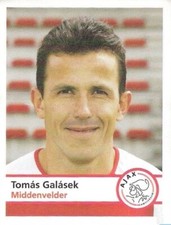 Plus 2005/2006 Panini Like sticker #25 Tomas Galasek Ajax Amsterdam