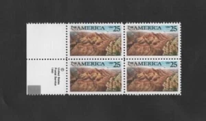 Stamps. USA. Puas America-Tropical Coast. Airmail. Plate Block .25$ - Picture 1 of 2