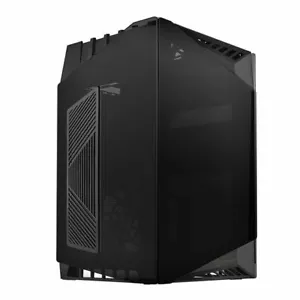 Silverstone SST-LD03B-AF (schwarz, Aeroflow) getönte TG Mini-DTX/Mini-ITX SFF Hülle - Bild 1 von 6