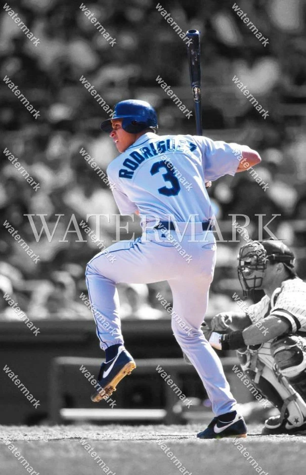 DG58 Alex Rodriguez Seattle Mariners Baseball 8x10 11x14 16x20 Spotlight Photo - Image 1 of 1