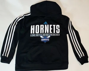 Licensed Adidas NBA Charlotte Hornets Youth Hoodie Jacket Medium M 10 / 12 - Picture 1 of 4