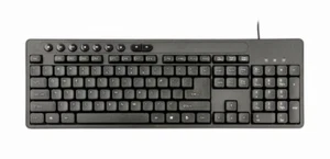 8716309118125 Gembird KBS-UM-04 Tastatur Maus enthalten Universal USB QWERTY US  - Bild 1 von 8