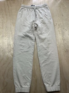 Scotch Soda 100% Organic Cotton Mens Sweatpants Joggers S Pockets Heavy Fleece - Picture 1 of 5
