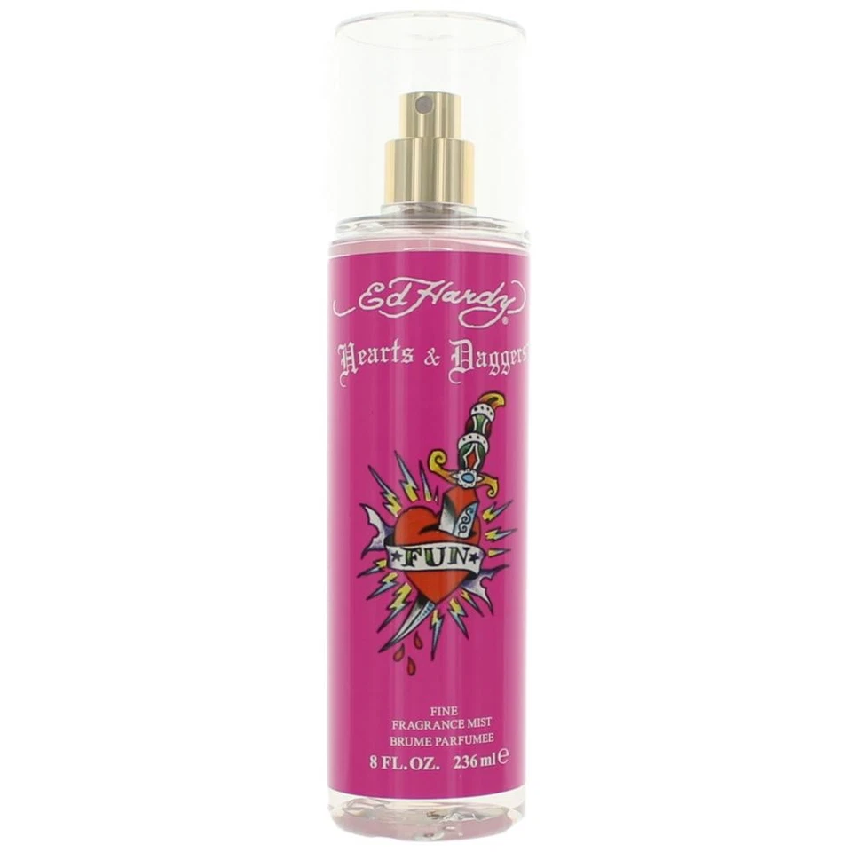 Ed Hardy Hearts & Daggers de Christian Audigier, 8 OZ Fragancia Fina Bruma Mujer Foto 1 de 1