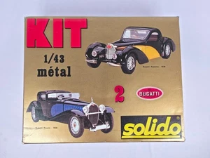 Solido 5401 Bugatti Double Kit – 1/43 Set (Bugatti Royale 1930 & Atalante 1939) - Picture 1 of 10