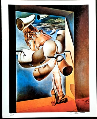 Salvador Dali - 50x40cm -  Limitierte Auflage Nr. 121/1000 - Bild 1 von 2