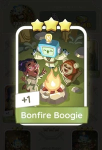 Bonfire Boogie - Monoply Go Sticker Fast Sending!! - Picture 1 of 1
