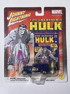2002 Johnny Lightning INCREDIBLE HULK '33 Ford Delivery MOC C-8 Die-Cast - Picture 1 of 3