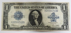 Series of 1923 United States $1 Silver Certificate Blue Seal Large Size Note - Picture 1 of 2