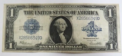 Series of 1923 United States $1 Silver Certificate Blue Seal Large Size Note - Image 1 of 2