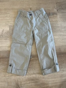 Pantalone casual The North Face beige bambina taglia XXS/TTP cotone kaki - Foto 1 di 6