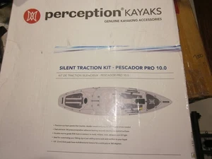 Perception Kayaks Silent Traction for Pescador Pro 10' Kayak,Black - Picture 1 of 6