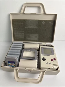 Nintendo Game Boy Original DMG-01 Paquete Con Estuche GB-80 - Imagen 1 de 24