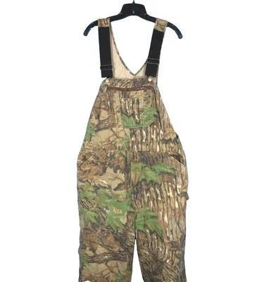 WALLS Men's REALTREE CAMOUFLAGE Hunting Outdoor UNLINED OVERALLS Men's Sz 40x32 - Image 1 of 4