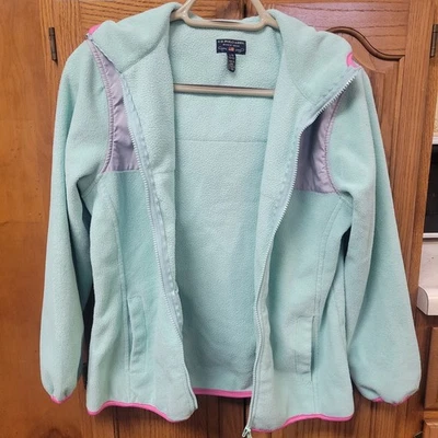 Chaqueta US Polo Assn para mujer L azul menta con gris y rosa Foto 1 de 4