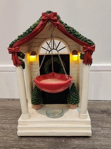 Yankee Candle Holiday puerta delantera porche iluminado calentador quemador de tarta - Imagen 1 de 10