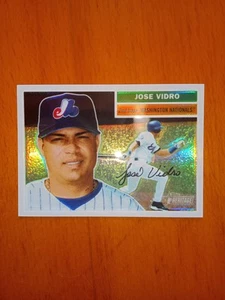 2005 Topps Heritage Jose Vidro CHROME Refractor #'d / 556 THC17 Baseball Card - Picture 1 of 2