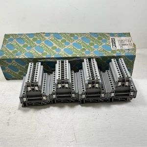 40-PHOENIX CONTACT CH-NR 1304463 Double Level Feed Through Terminal Block 500V - Picture 1 of 11