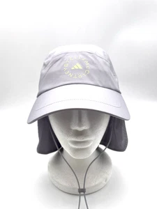 Adidas Stella McCartney Hat Gray Womens Rain Cap One Size Water Repellant - Picture 1 of 10