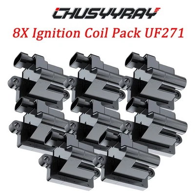 8X Ignition Coil For 2000-2006 CHEVROLET SUBURBAN 1500 5.3L V8 D581 UF271 - Image 1 of 4