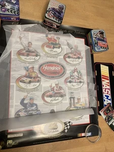 LIMITED EDITION Nascar Poster "Celebrating Hendrick Motorsports 100 Victories" . - Picture 1 of 15