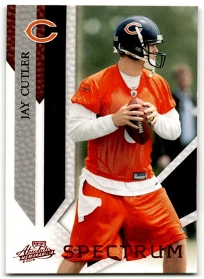 2009 Playoff Absolute Memorabilia #18 Jay Cutler Spectrum Red - Image 1 of 2