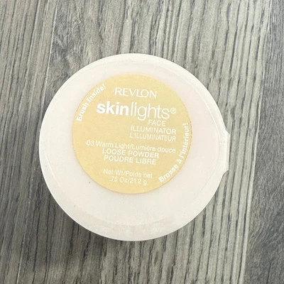 Revlon Skinlights Face Illuminator 03 Warm Light Loose Powder .75 Oz New SEALED - Image 1 of 3