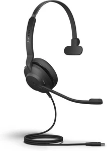 Jabra Evolve2 30 Wired Headset, Usb-c, Mono, Black Lightweight 23189-889-879 - Picture 1 of 9