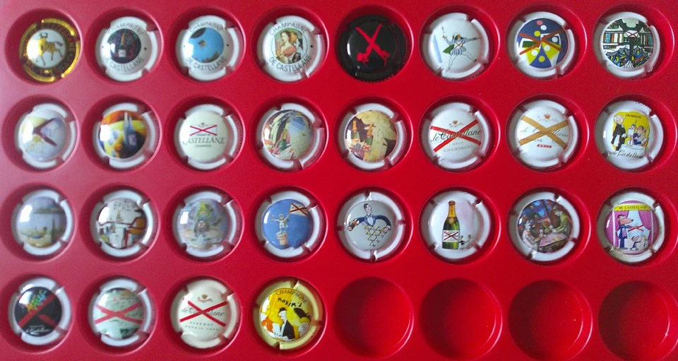 28 capsules de champagne de Castellane - Photo 1/1