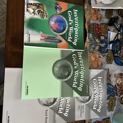 Abeka Investigating God's World 4th Edition for 5th grade Textbook & answer key - Image 1 of 4