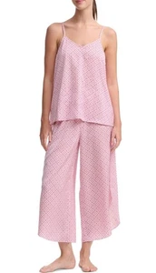 Splendid Damen 2-teilig Bedrucktes Cropped Pyjama Set Mehrfarbig L - Bild 1 von 1