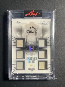 2022 Leaf Pearl Muhammad Ali - Hallowed Heroes /12 - Six Patches - HH-10 - Picture 1 of 2
