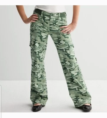 Limited Too Girls Army Camo print Cargo pants size 8 NEW w Tags. Various Sizes  - Image 1 of 4